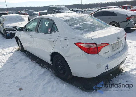 2019 Toyota Corolla Le z USA, uszkodzony, nr VIN 2T1BURHE4KC125996